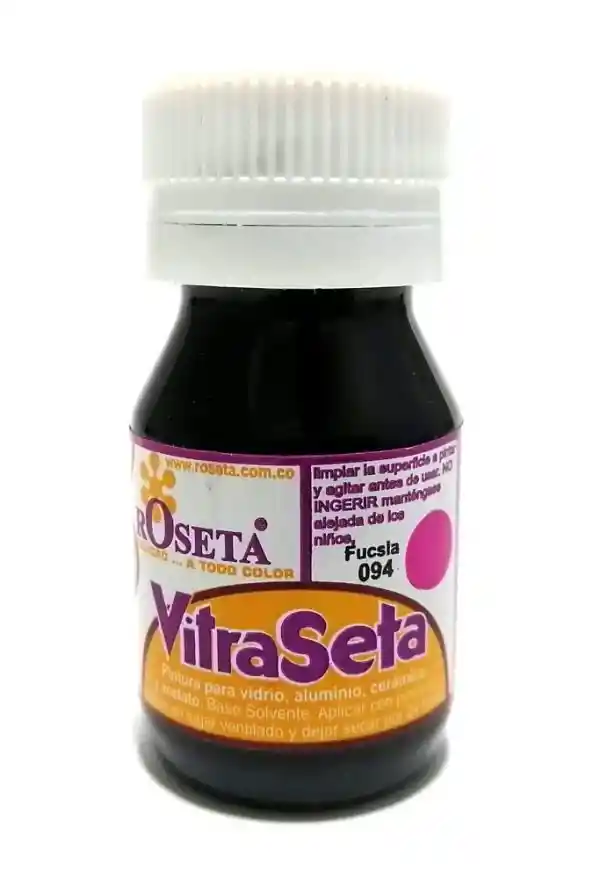 Pintura Vitraseta Color Fucsia 30cc