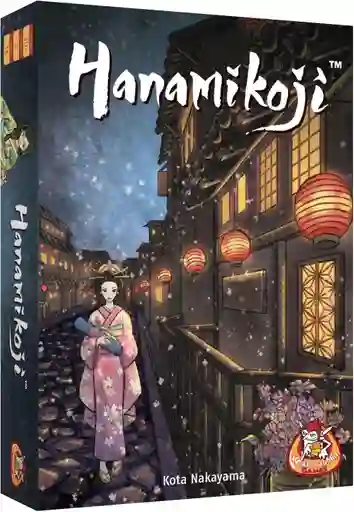 Juego De Mesa Hanamikoji Cartas Estrategia Juego Familiar