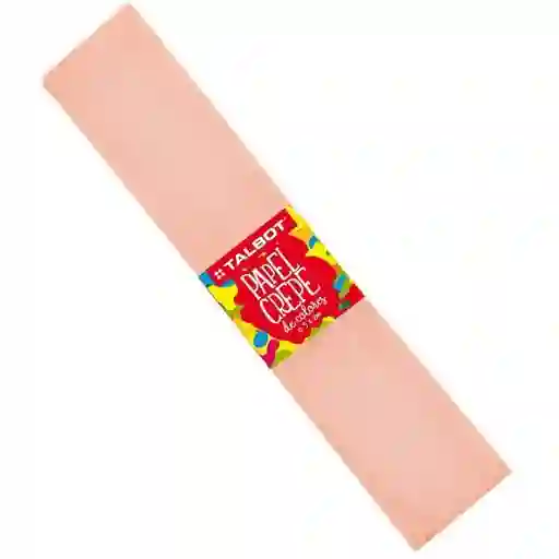 Papel Crepe Rosa Salmón