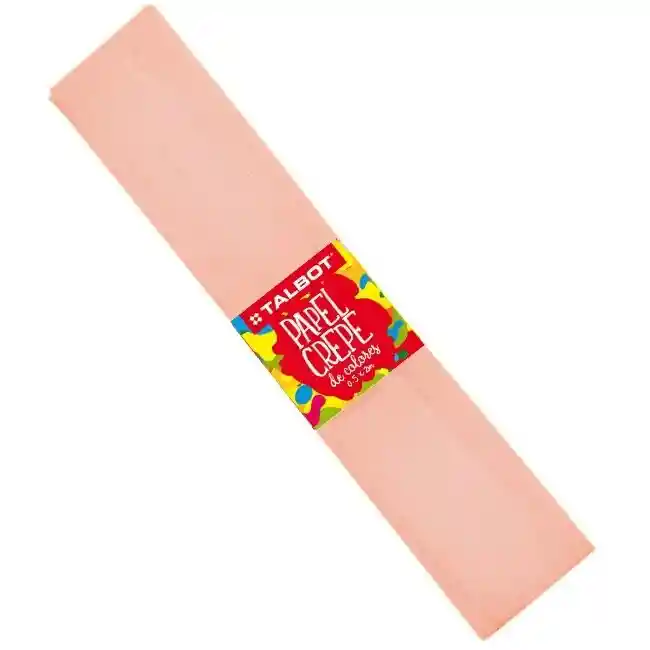 Papel Crepe Rosa Salmón