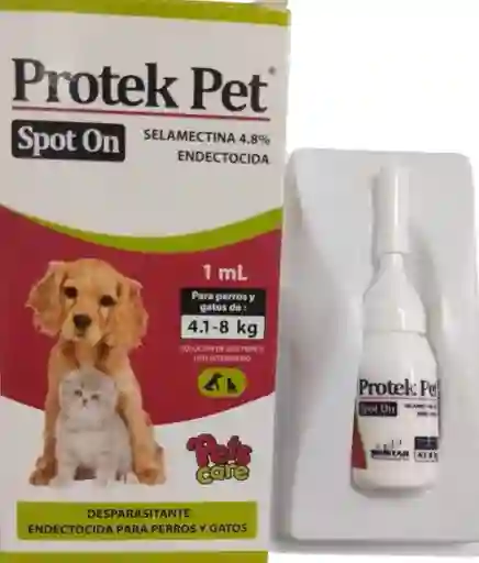 Proterk Spot On Perros Y Gatos 4.1 A8kg