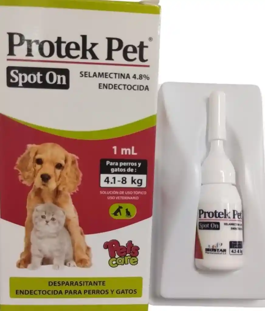 Proterk Spot On Perros Y Gatos 4.1 A8kg