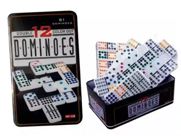 Super Domino Profesional 91 Piezas 12/12 Juega Hasta 13 Pers