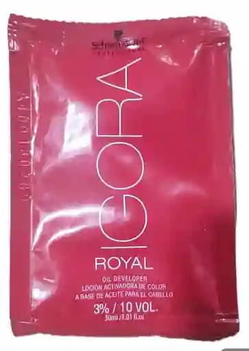 Agua Oxigenta De 10 Igora Royal X30ml