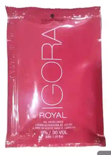 Agua Oxigenta De 30 Igora Royal X30ml