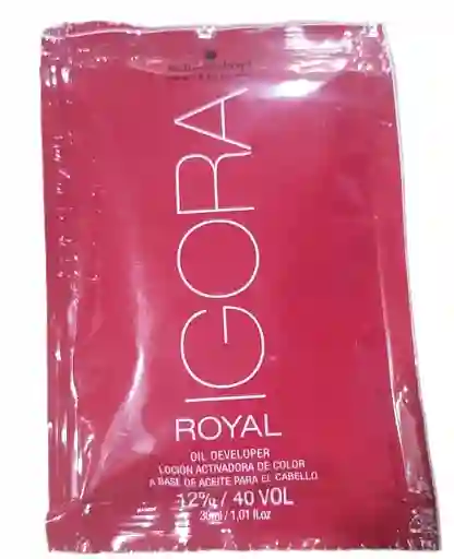 Agua Oxigenta De 40 Igora Royal X30ml