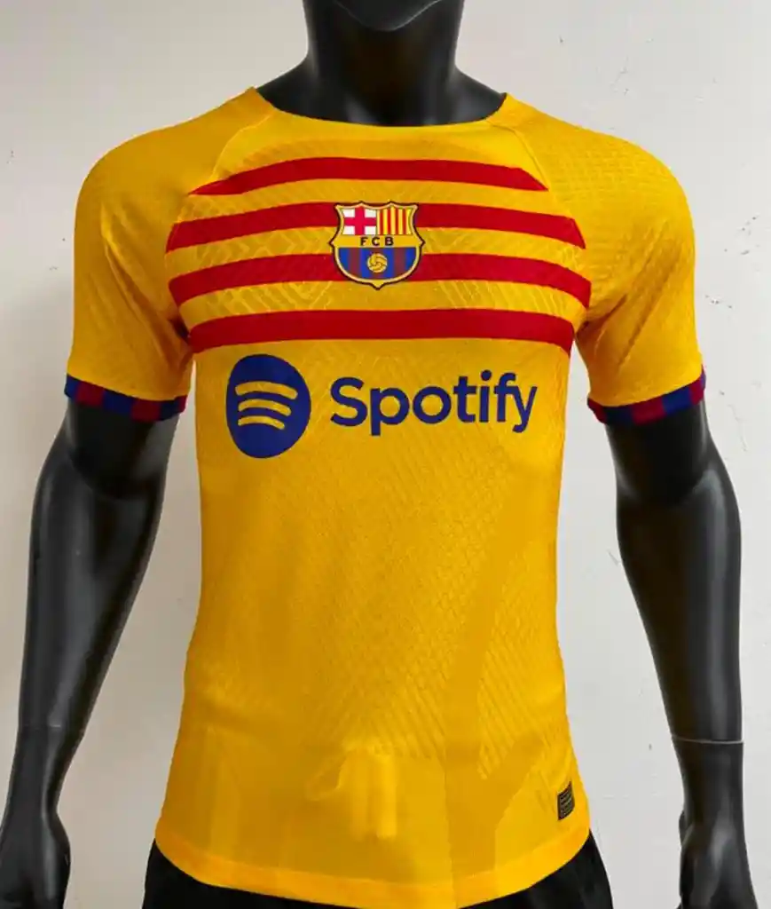 Camiseta Barcelona Version Player Amarilla Talla L