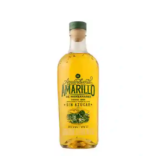 Aguardiente Amarillo De Manzanares Media