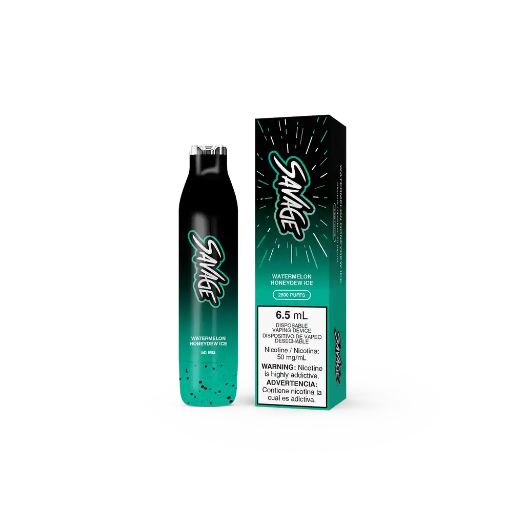 Savage Watermelon Honeydew Ice 2500puff