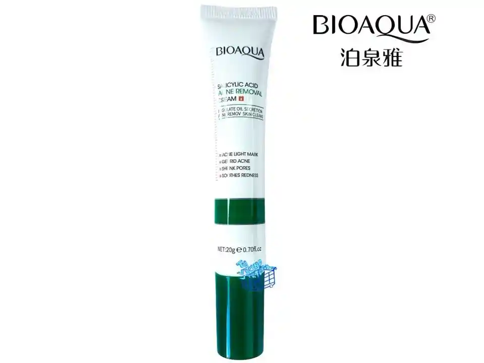 Crema Anti Acné De Acido Salicílico Bioaqua 20g