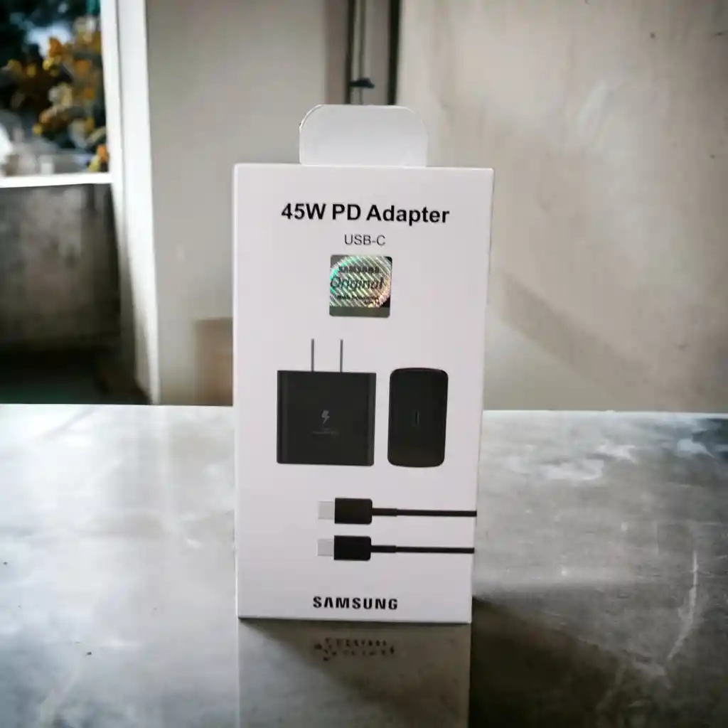 Cargador Con Cable Tipo C A Tipo C Samsung 45w