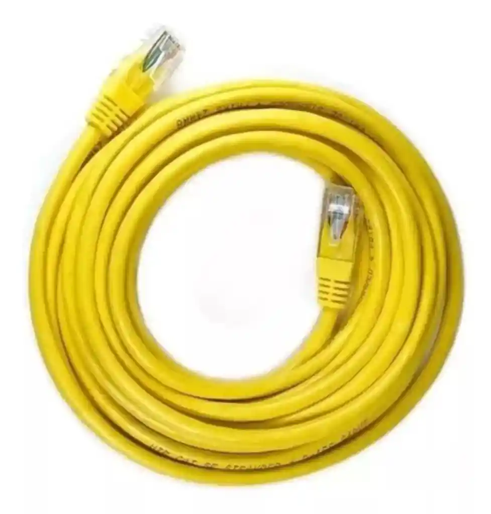 Cable Utp Red 5 Metros Ethernet Rj45 Calidad Cat 6
