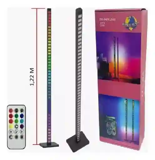 Barra Ritmica Led Inteligente Rgb Con Control Remoto 1.22 Cm
