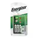 Cargador De Pilas Maxi Energizer + 4 Pilas Aa