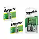 Cargador De Pilas Maxi Energizer + 4 Pilas Aa