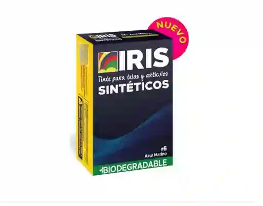 Tinte Tela Ropa Sintetica Iris Color Azul Marino 6