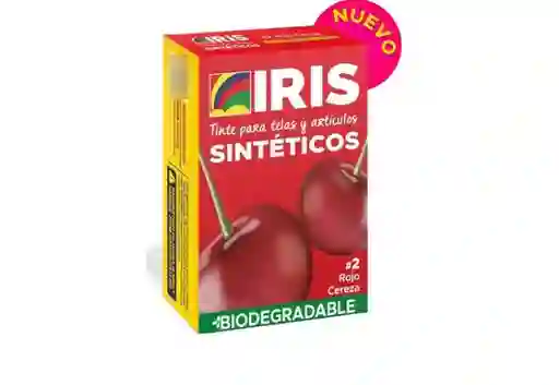 Tinte Tela Ropa Sintetica Iris Color Rojo 2