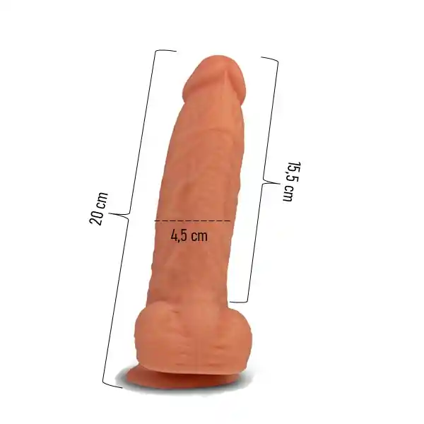 Dildo Realista Damian Raw