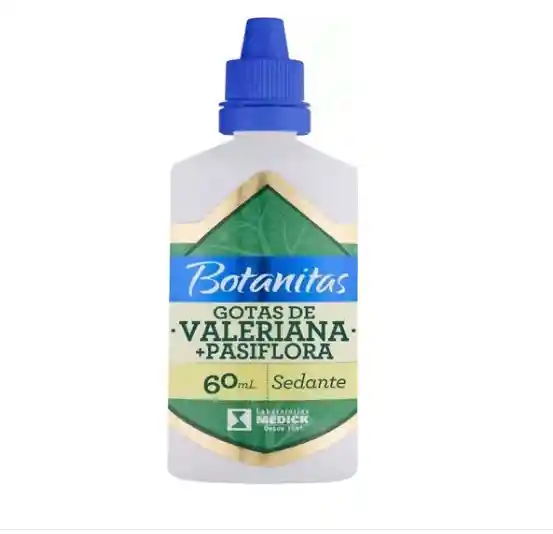 Gotas Botanitas Valeriana Pasiflora Nervios Ansiedad