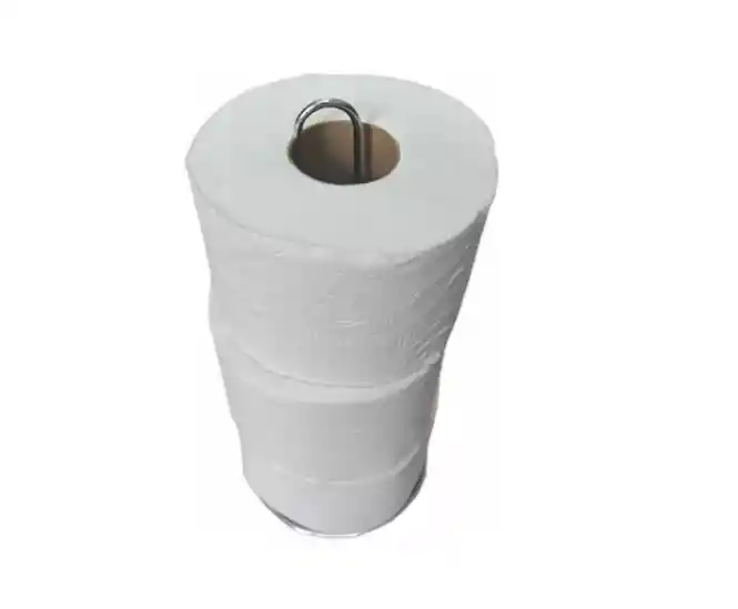 Soporte Organizador Metalico Rollos Rollo Papel Higienico 1a