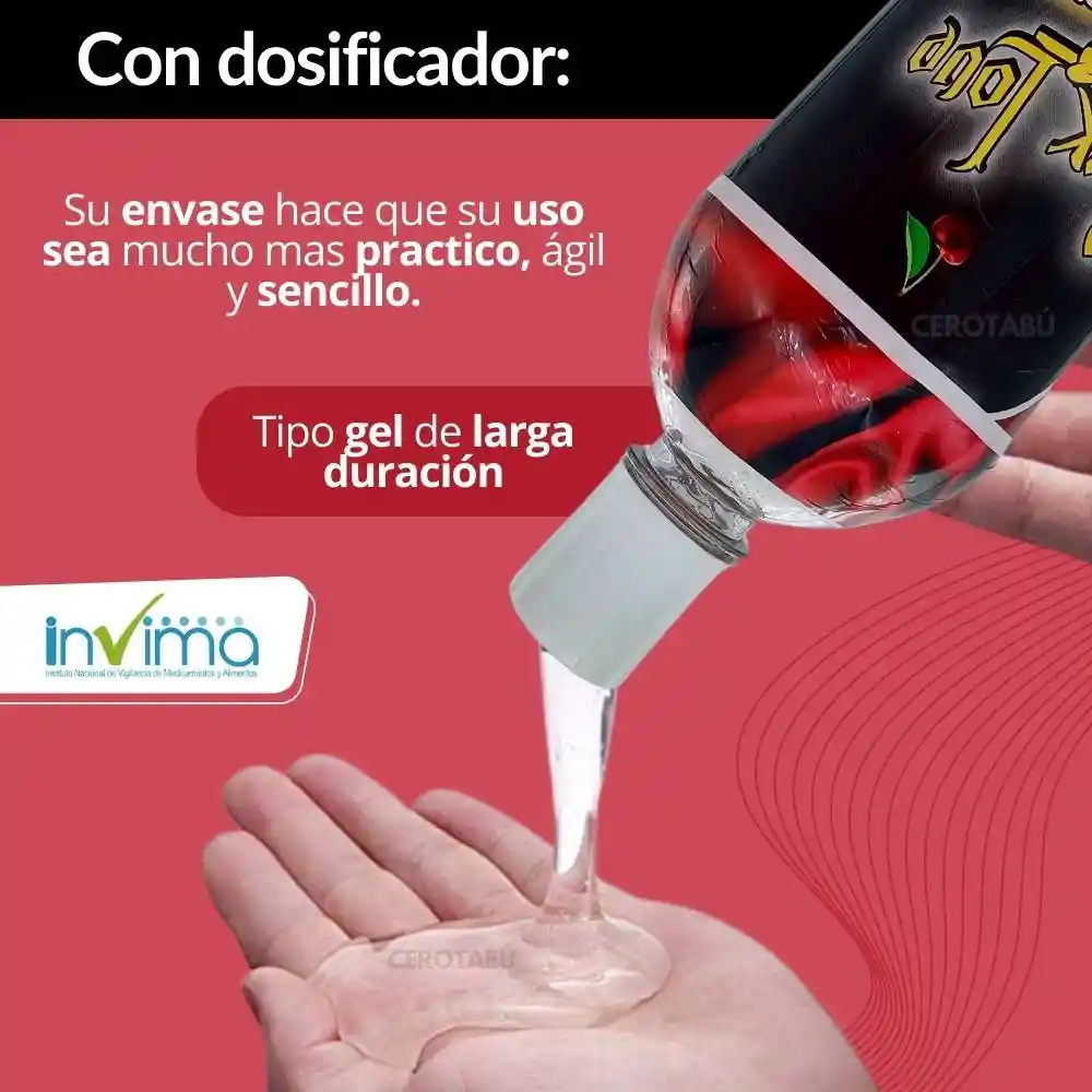 Lubricante Intimo Dilatador Anal Larga Duracion Sex Love X 1000ml