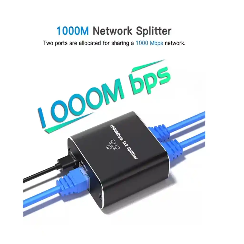 Capup Divisor Ethernet De Alta Velocidad, Divisor Ethernet .