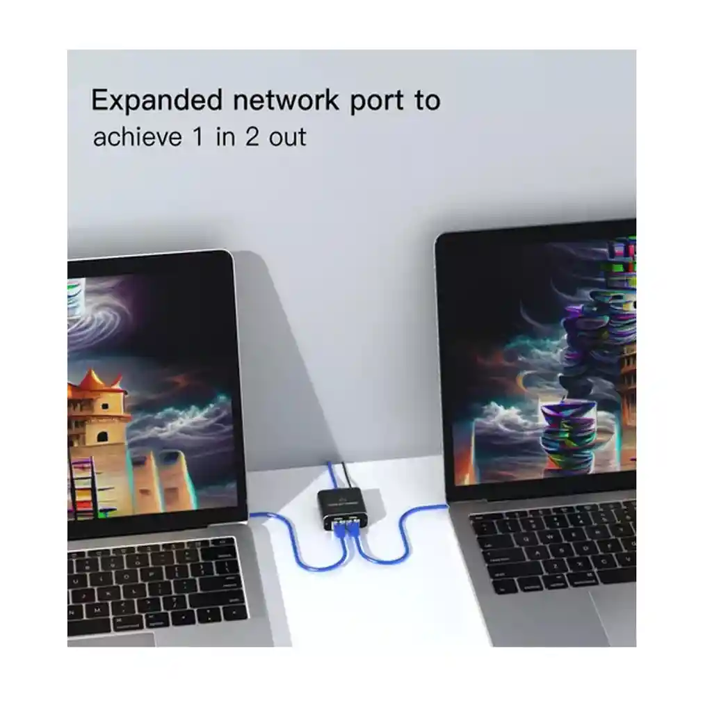 Capup Divisor Ethernet De Alta Velocidad, Divisor Ethernet .