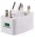 Adaptador Energia Enchufe Ac Viajero / Convertidor Universal Europa Latam /