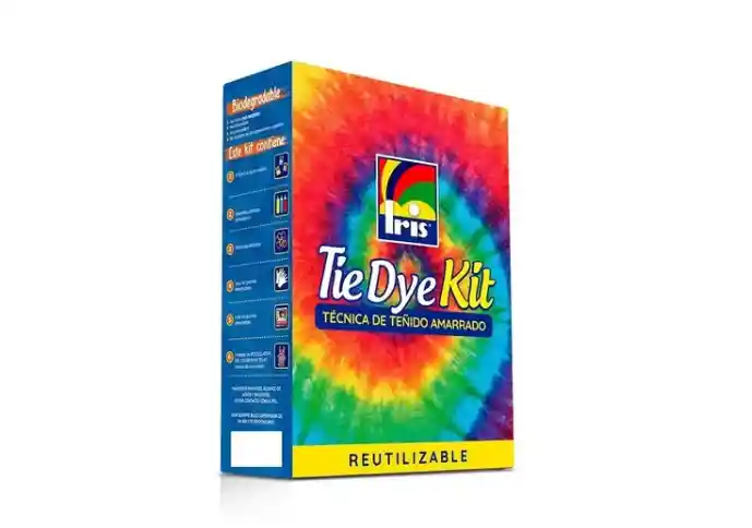 Kit Tie Dye Tinte Hogar Colorante Textil Teñir Ropa Batik 1a