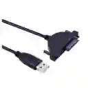 Cable Convertidor Usb A Unidad Óptica De Portátil Sata Mini