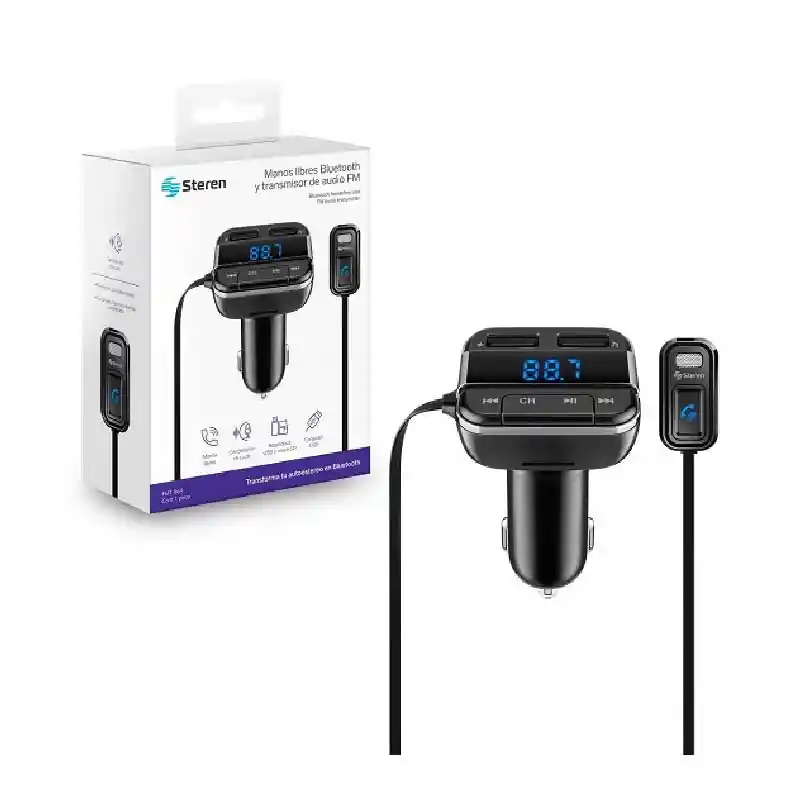 Adaptador Steren Bluetooth Carro