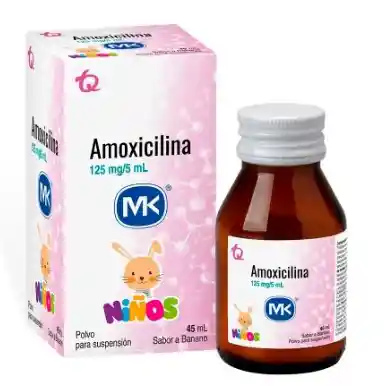 Amoxixilina 250ml/5 Ml Suspension 45 Ml Sabor Banano