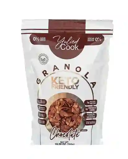 Granola Keto Friendly Chocolate Yulied Cook 300 Gr