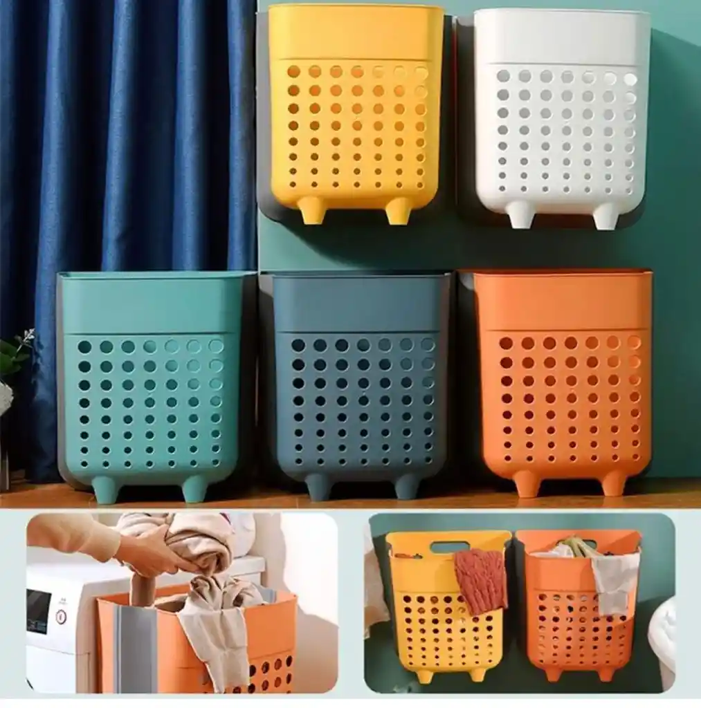 Canasta De Basura Plegable