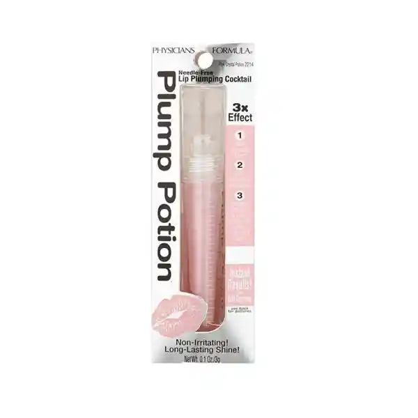 Voluminazador De Labios Physician Formula Plump Potion Needle-free Lip Plumping Cocktail Pink Crystal