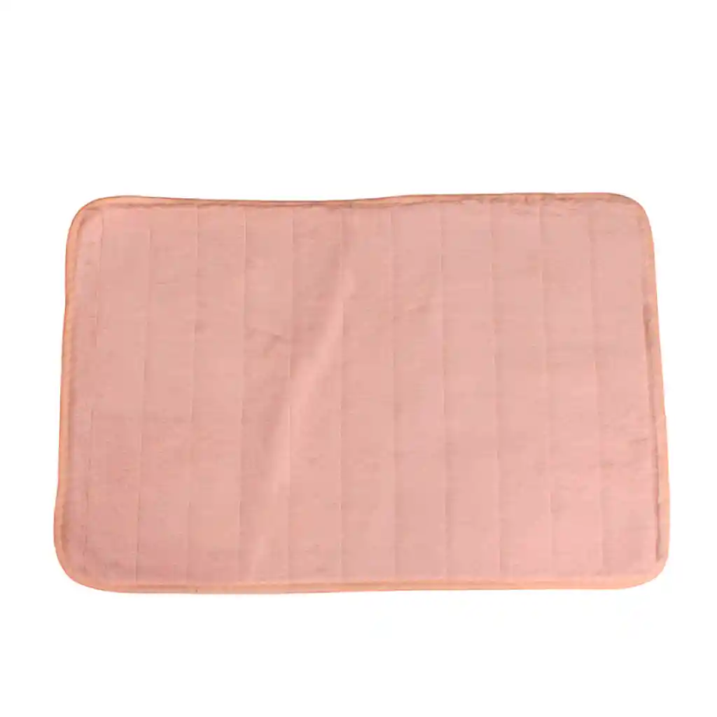 Tapete Alfombra Antideslizante 58x38cm Elegante Rosa Habitación