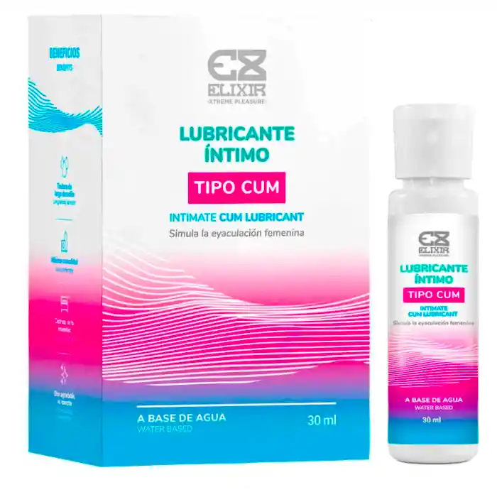 Elixir Lubricante Semen Sexo Oral Anal Vaginal Imitación Seminal Lechoso