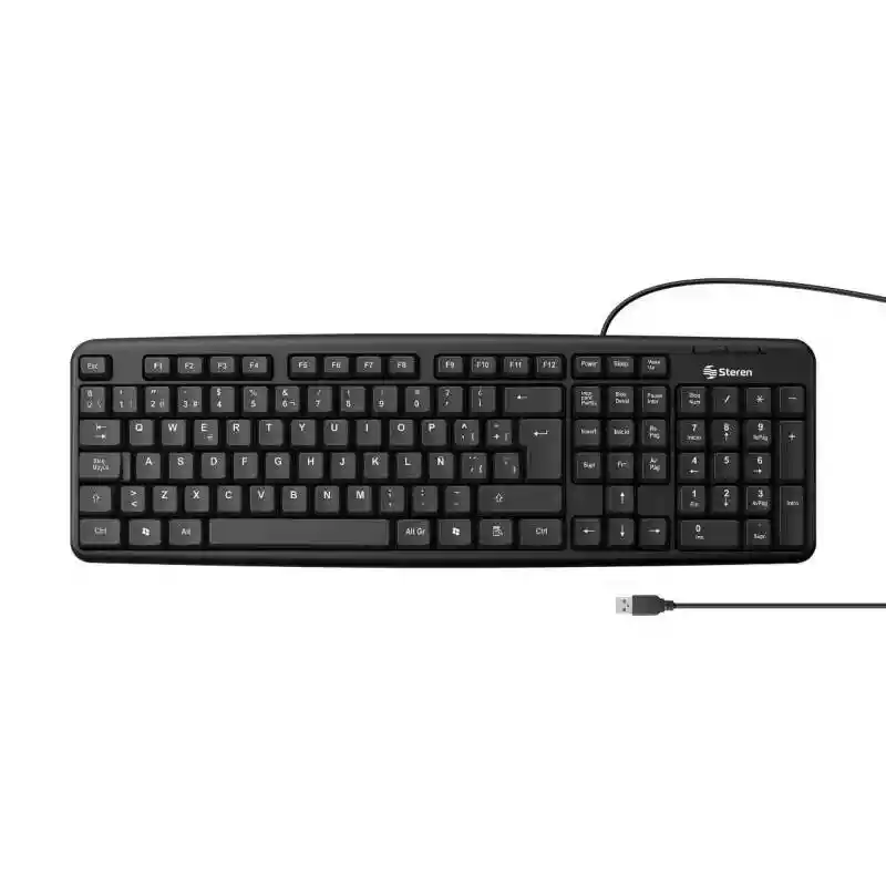 Teclado Steren Usb Com 624