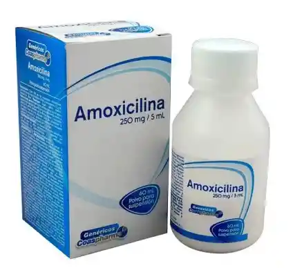 Amoxicilina 250 Mg/ 5 Ml Suspension 100 Ml