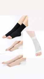 Medias De Compresión Cortas Descubiertas L/xl