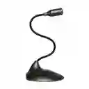 Micrófono Multimedia De Mesa Flexible Plug 3.5 Para Pc Omega