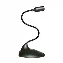 Micrófono Multimedia De Mesa Flexible Plug 3.5 Para Pc Omega