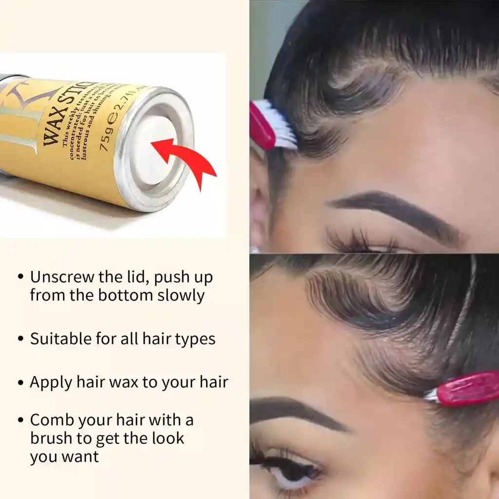 Barra En Cera Control Frizz Del Cabello Unisex