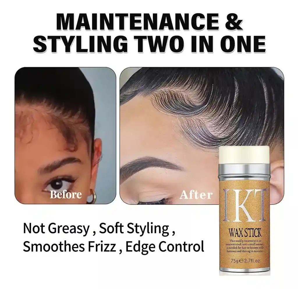 Barra En Cera Control Frizz Del Cabello Unisex