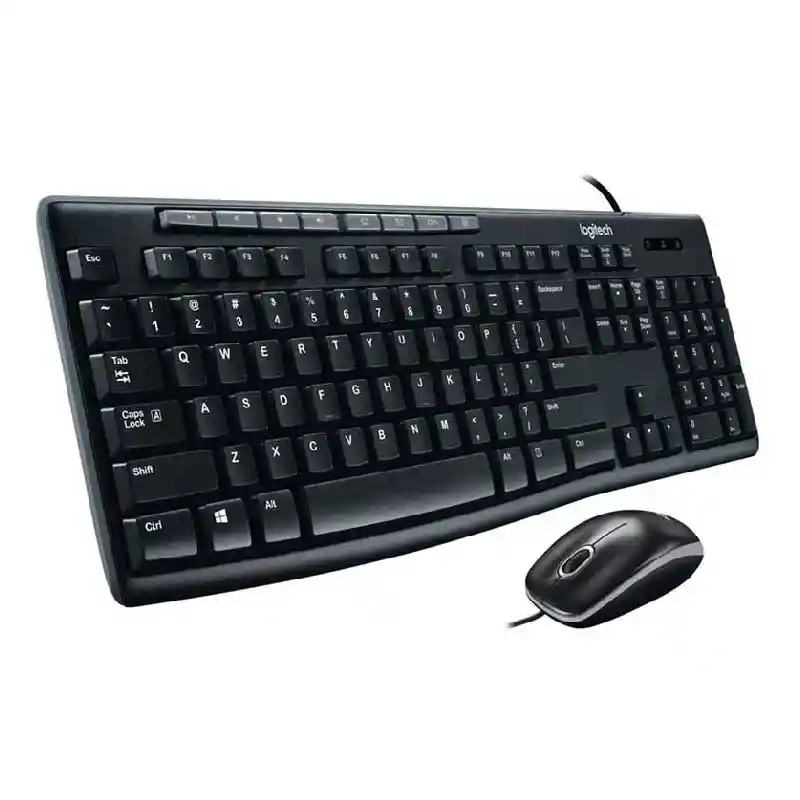 Teclado Y Mouse Logitech Mk200 Usb