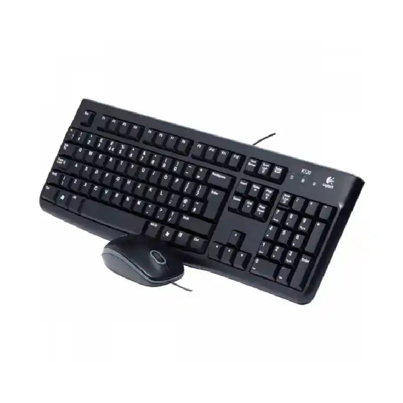 Teclado Y Mouse Logitech Mk120 Usb
