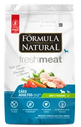 Formula Natural Alimento Seco Para Perro Fresh Meat Caes Adultos Mini Y Pequeño Pollo * 7 Kg