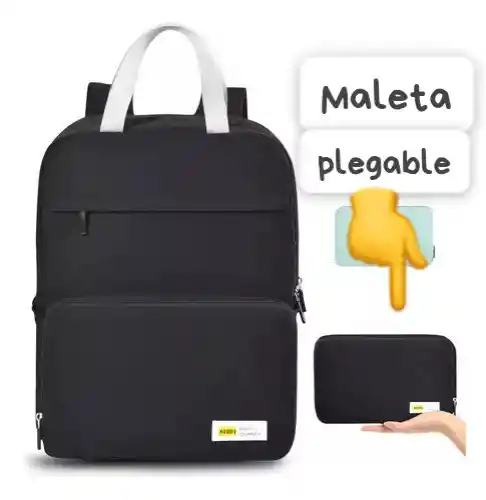 Mochila Ultraliviana Plegable Viajes Escolar Oficina Y Mas