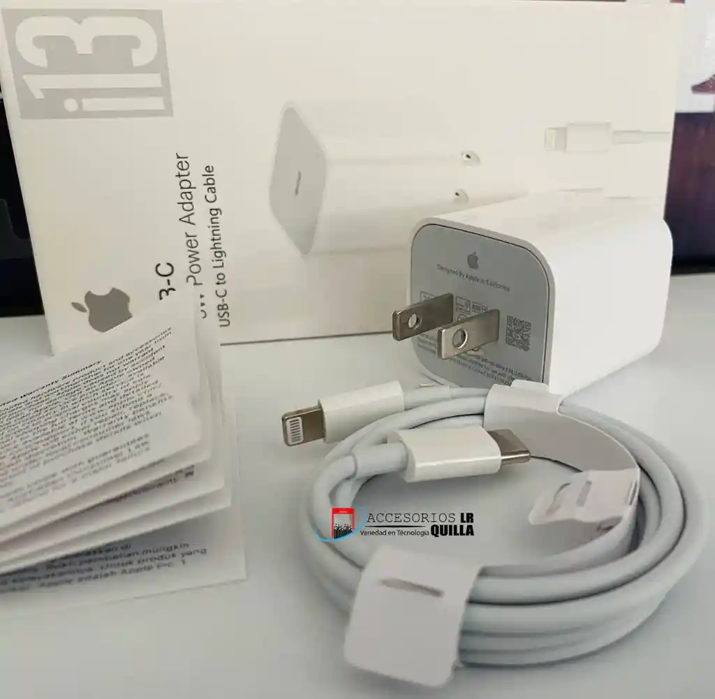 Cargador 25w Para Iphone/ Cargador Carga Rápida