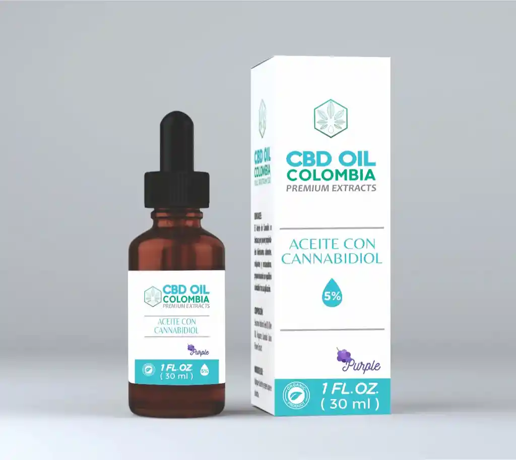 Aceite Cbd Oil / Purple Indica 30 Ml